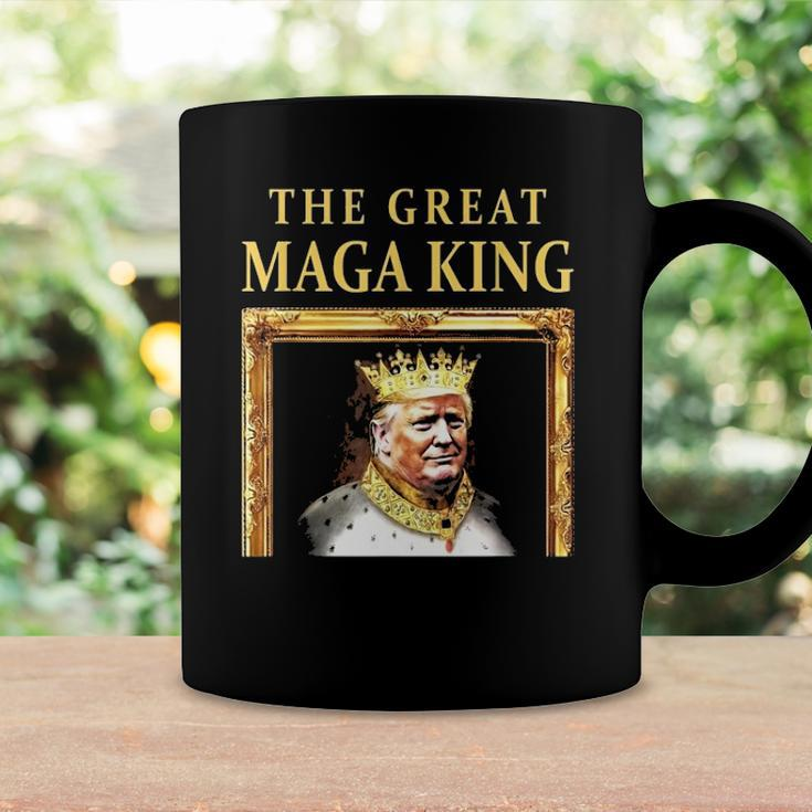 The Great Maga King Trump Portrait Ultra Maga King Coffee Mug Gifts ideas