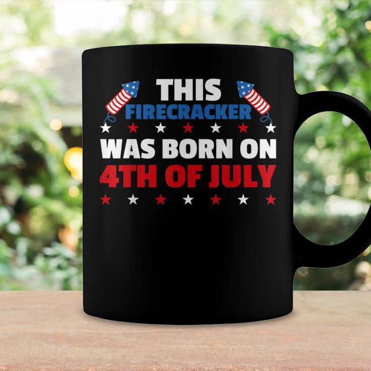 This Firecracker Was Born On The Fourth Of July Birthday Coffee Mug Gifts ideas