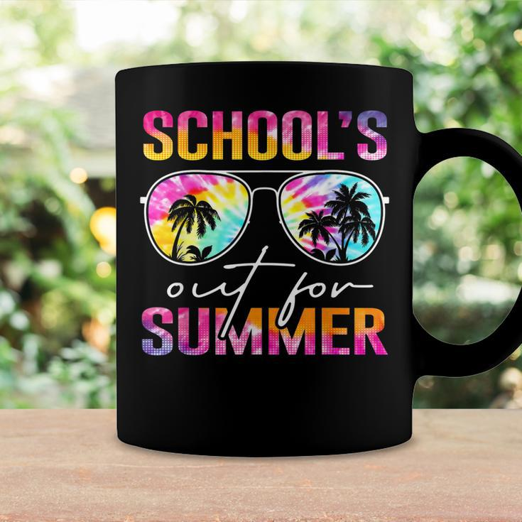 Tie Dye Last Day Of School Schools Out For Summer Teacher Coffee Mug Gifts ideas