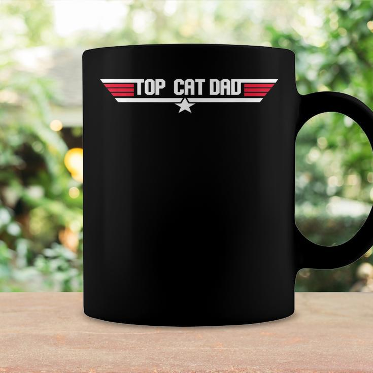 Top Cat Dad Funny Cat Father 80S Fathers Day Gift Coffee Mug Gifts ideas