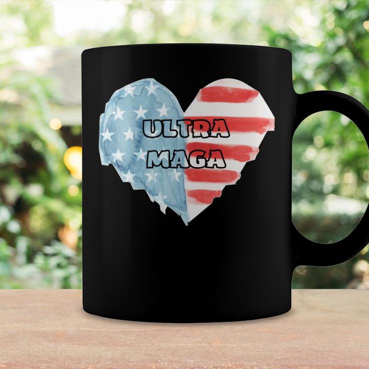 Ultra Maga And Proud Of It American Flag Vote Red Coffee Mug Gifts ideas