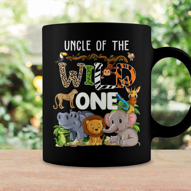 Uncle Of The Wild One Zoo Theme Birthday Safari Jungle Coffee Mug Gifts ideas