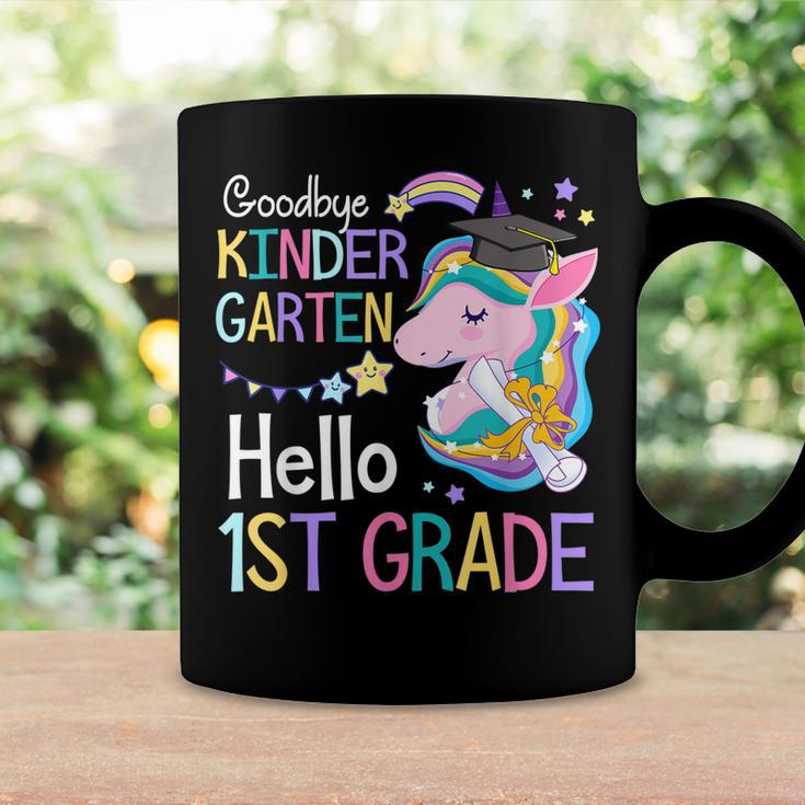 Unicorn Girl Goodbye Kindergarten Hello 1St Grade Graduation Coffee Mug Gifts ideas