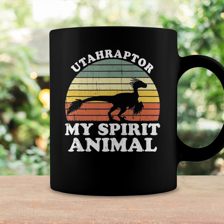 Utahraptor Dinosaur Spirit Animal Paleontologist Coffee Mug Gifts ideas