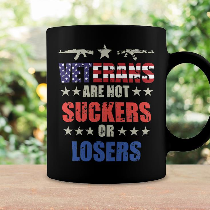 Veteran Veterans Day Are Not Suckers Or Losers 134 Navy Soldier Army Military Coffee Mug Gifts ideas