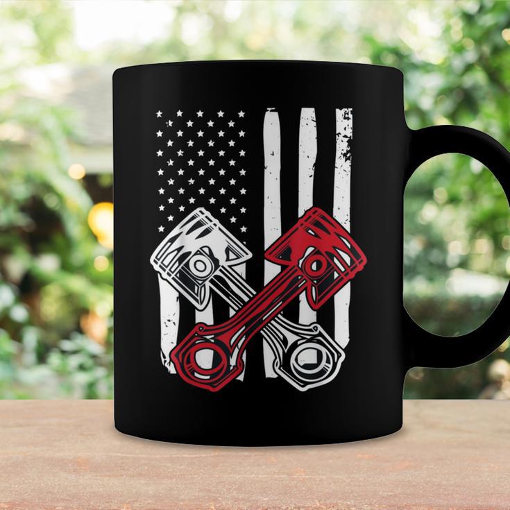 Vintage American Flag Piston Funny Muscle Car Mechanic 558 Trending Shirt Coffee Mug Gifts ideas