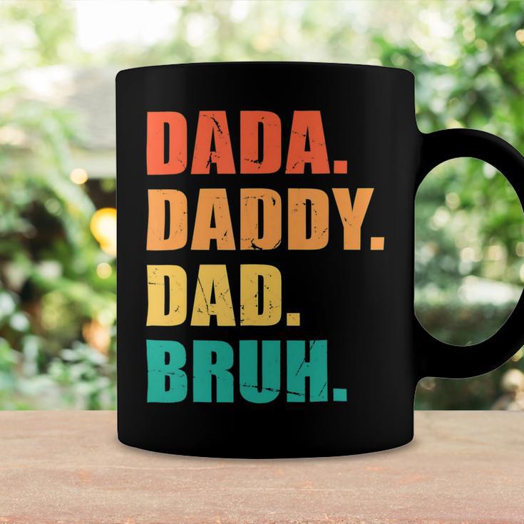 Vintage Retro Fathers Day Outfit Dada Daddy Dad Bruh 8 Shirt Coffee Mug Gifts ideas