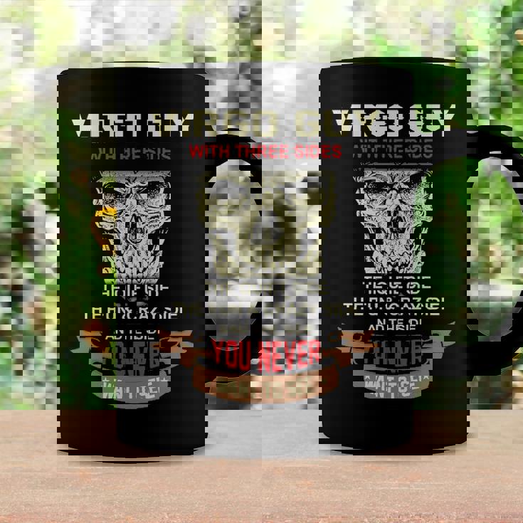 Virgo Guy I Have 3 Sides Virgo Guy Birthday Coffee Mug Gifts ideas