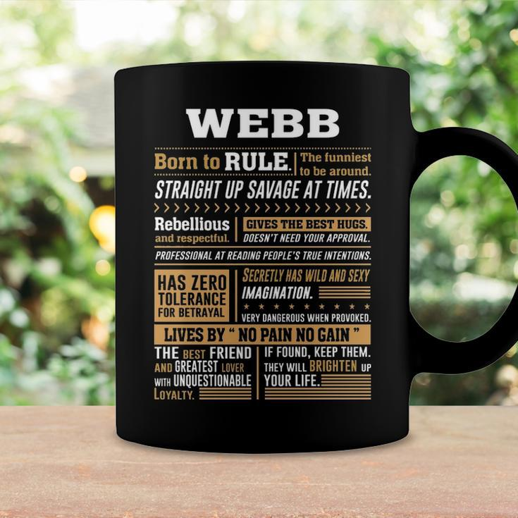 Webb Name Gift Webb Born To Rule Coffee Mug Gifts ideas