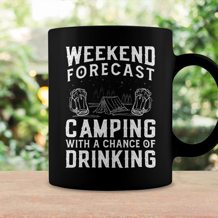 Weekend Forecast Camping With A Chance 22 Shirt Coffee Mug Gifts ideas