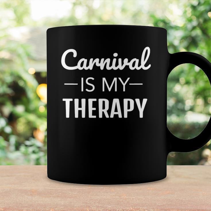 Womens Carnival Is My Therapy Caribbean Soca Coffee Mug Gifts ideas