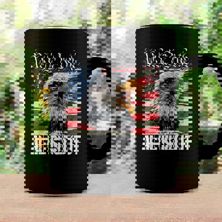 Womens Funny American Flag Bald Eagle We The People Are Pissed Off Coffee Mug Gifts ideas