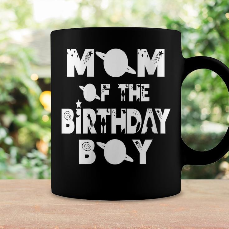 Womens Mom Of The Birthday Astronaut Boy And Girl Space Theme Coffee Mug Gifts ideas