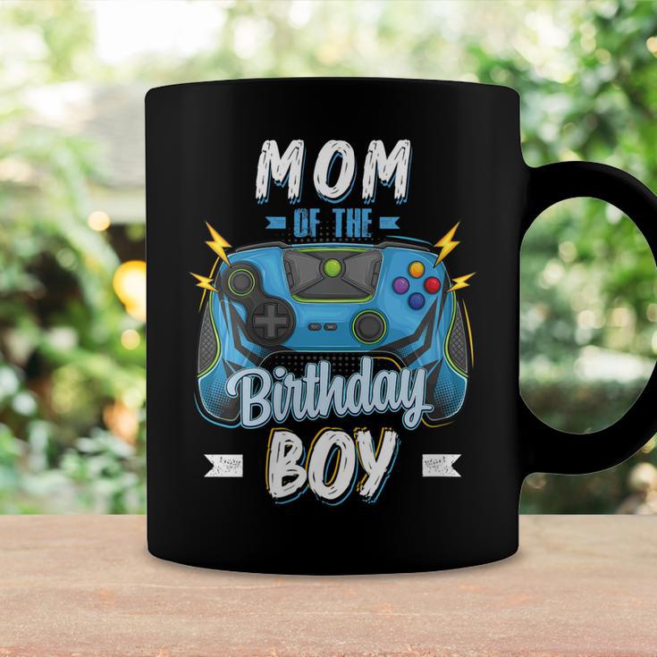 Womens Mom Of The Birthday Boy Matching Family Video Gamer Party Coffee Mug Gifts ideas