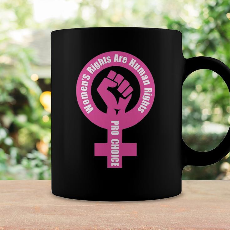 Womens Rights Are Human Rights Pro Choice Coffee Mug Gifts ideas