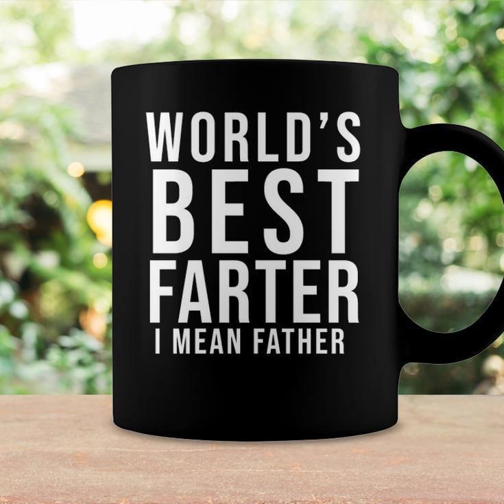 Worlds Best Farter I Mean Father Funny Fathers Day Husband Fathers Day Gif Coffee Mug Gifts ideas