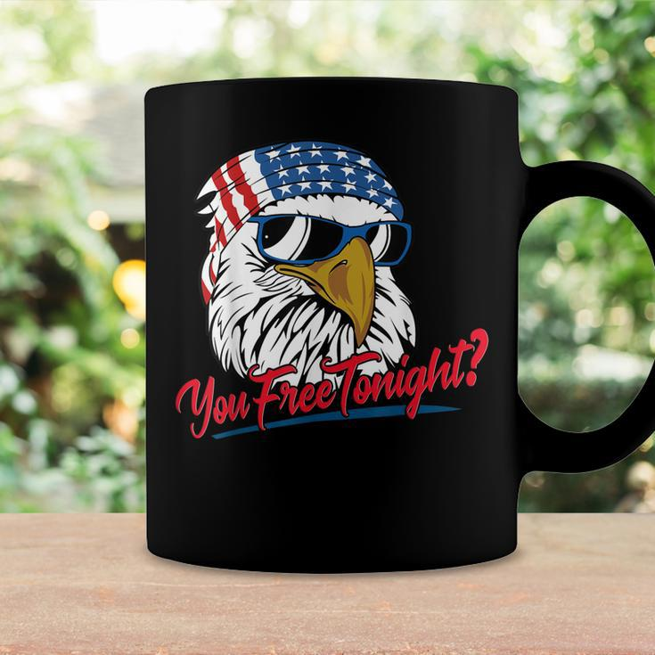 You Free Tonight Bald Eagle American Flag Happy 4Th Of July V2 Coffee Mug Gifts ideas