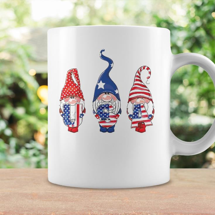 4Th Of July American Flag Gnomes Women Men Girls Boys Kids Coffee Mug Gifts ideas