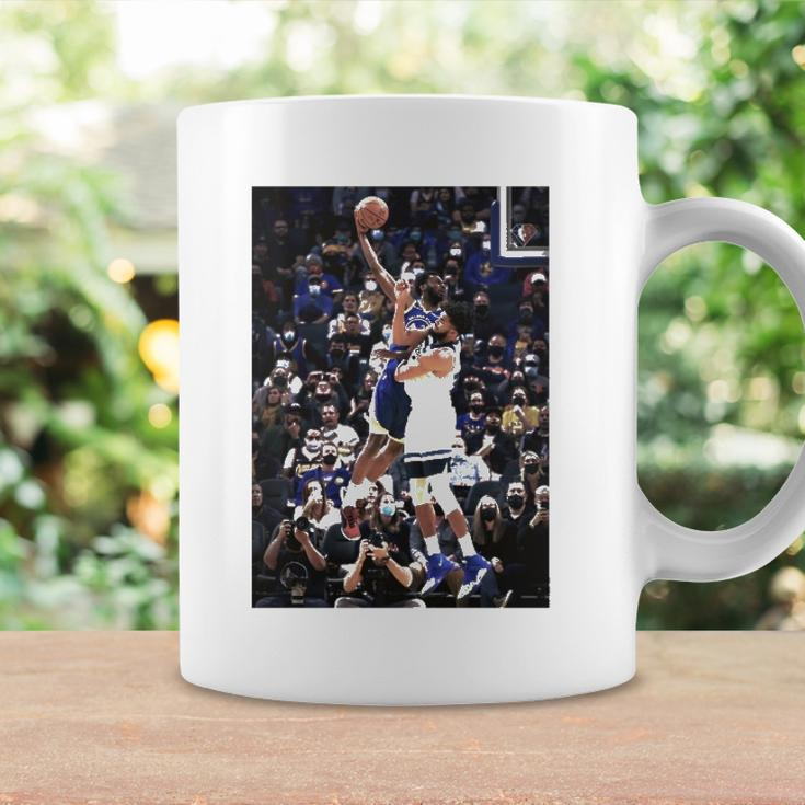 Andrew Wiggins Posterized Karl-Anthony Towns Basketball Lovers Gift Coffee Mug Gifts ideas