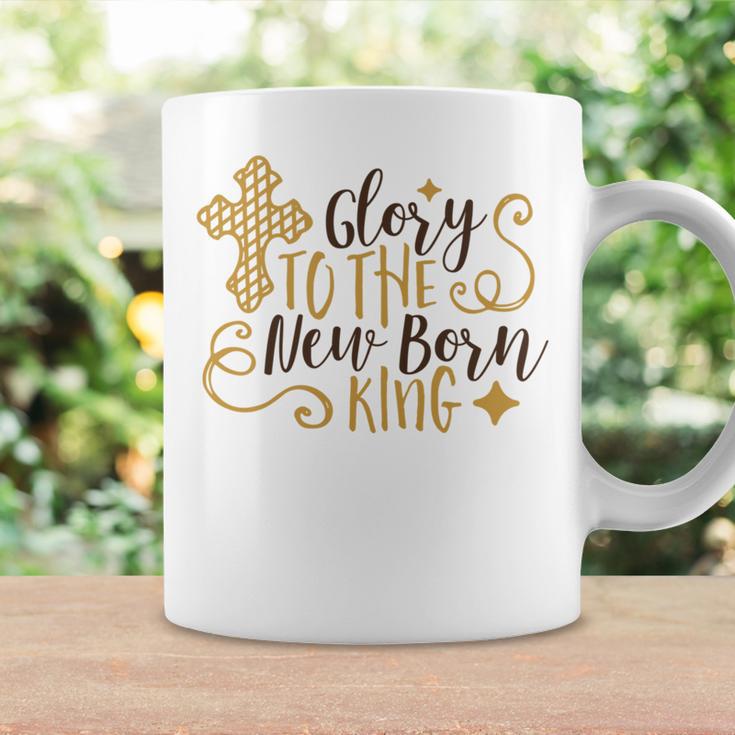 Baby Shower Text Design Glory To The New Born Coffee Mug Gifts ideas