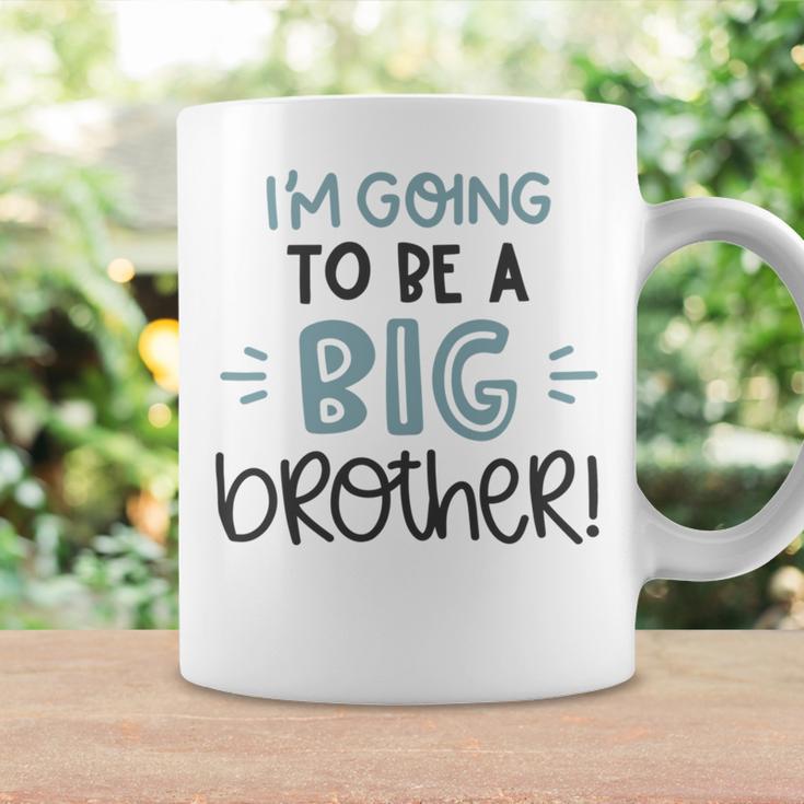 Baby Shower Text Design Im Going To Be A Big Brother Coffee Mug Gifts ideas