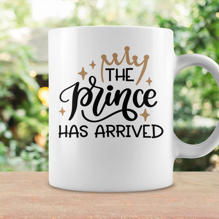 Baby Shower Text Design The Prince Has Arrived Coffee Mug Gifts ideas