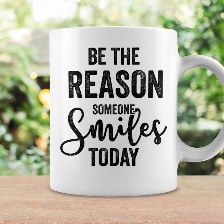 Be The Reason Someone Smiles Today Inspirational Saying Coffee Mug Gifts ideas