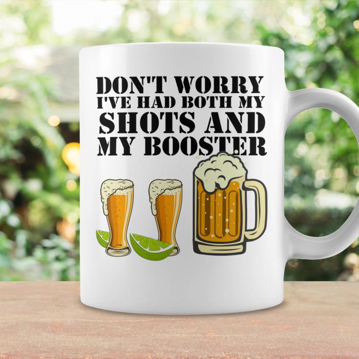 Beer Drinking Dont Worry Ive Had Both My Shots And Booster Coffee Mug Gifts ideas