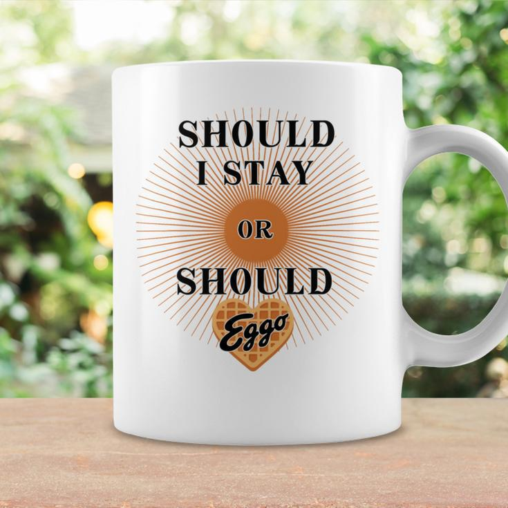 Best Seller Should I Stay Or Should Eggo Merchandise Coffee Mug Gifts ideas