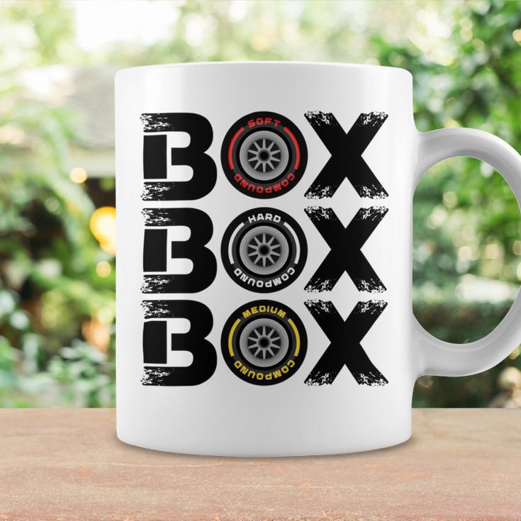 Box Box Box F1 Tyre Compound V2 Design Coffee Mug Gifts ideas