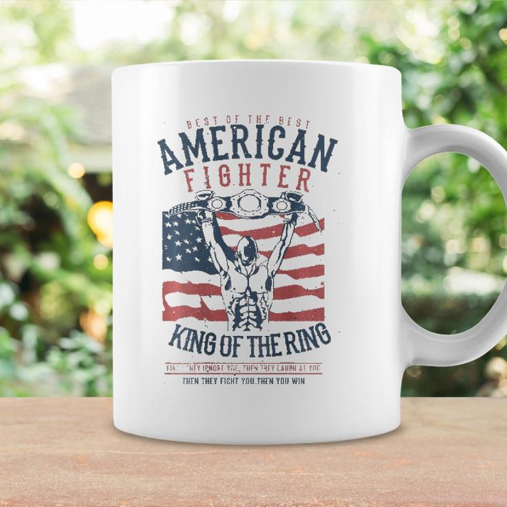 Boxer Graphic With Belt Gloves & American Flag Distressed Coffee Mug Gifts ideas