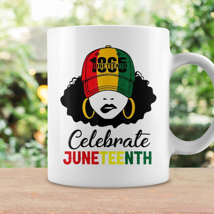 Celebrate Junenth 1865 Black Girl Magic Melanin Women Coffee Mug Gifts ideas