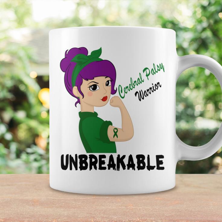 Cerebral Palsy Warrior Strong Women Green Ribbon Cerebral Palsy Cerebral Palsy Awareness Coffee Mug Gifts ideas