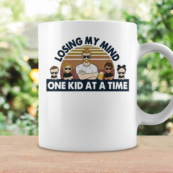 Dad Losing My Mind One Kid At A Time Coffee Mug Gifts ideas