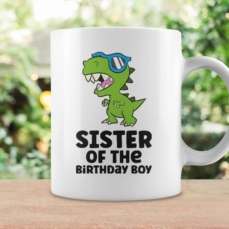 Dinosaur Birthday Sister Of The Birthday Boy Coffee Mug Gifts ideas