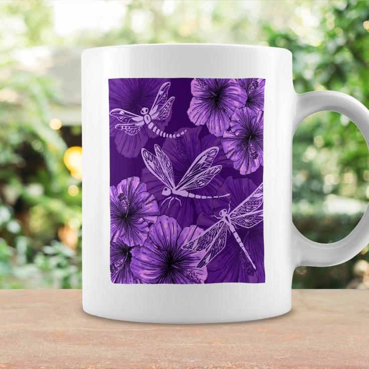 Dragonfly With Hibiscus Coffee Mug Gifts ideas