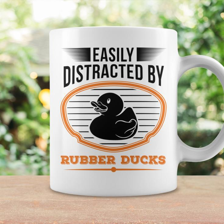 Easily Distracted By Rubber Ducks Duck Coffee Mug Gifts ideas