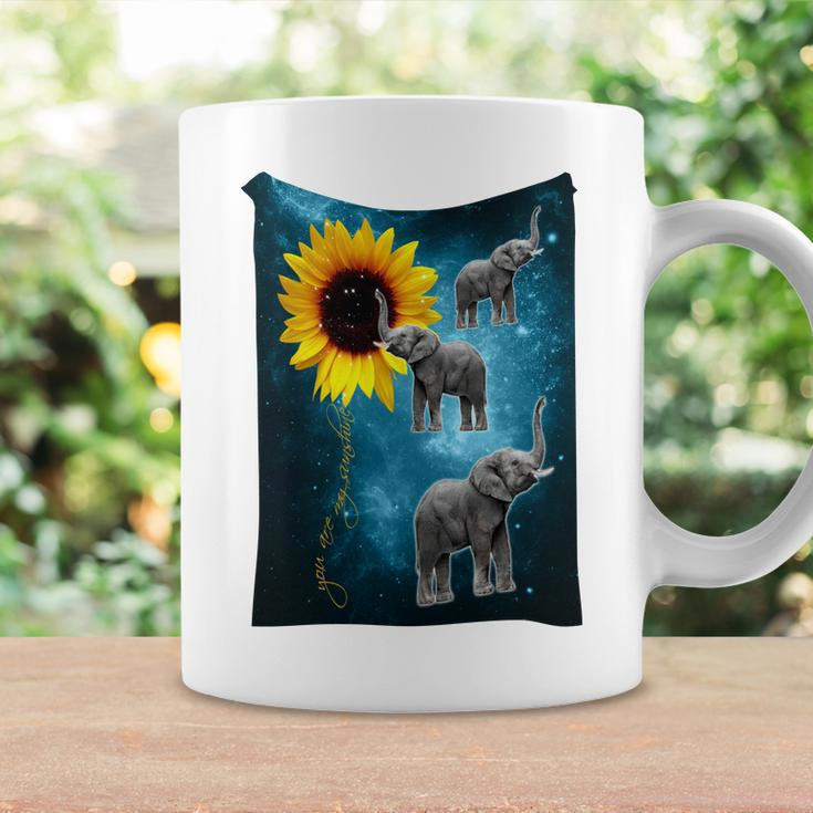 Elephant - Sunflower You Are My Sunshine Coffee Mug Gifts ideas