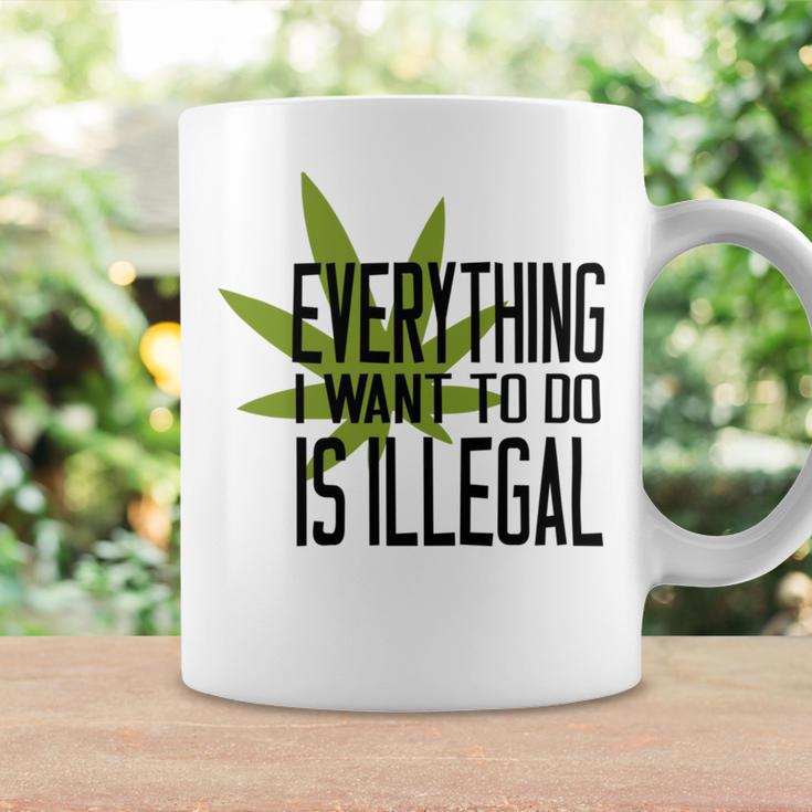 Everything I Want To Do Is Illegal V2 Coffee Mug Gifts ideas