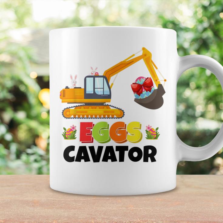 Excavator Shirts For Toddler Boys Girls Easter Eggs Cavator Coffee Mug Gifts ideas