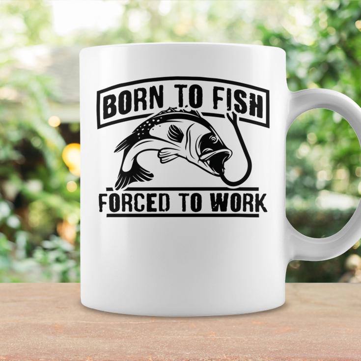 Fishing Lovers Born To Fish Forced To Work Coffee Mug Gifts ideas