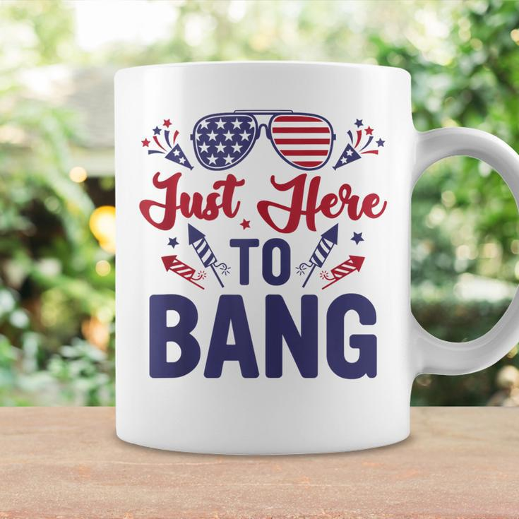 Funny Fourth Of July Just Here To Bang July 4Th Coffee Mug Gifts ideas