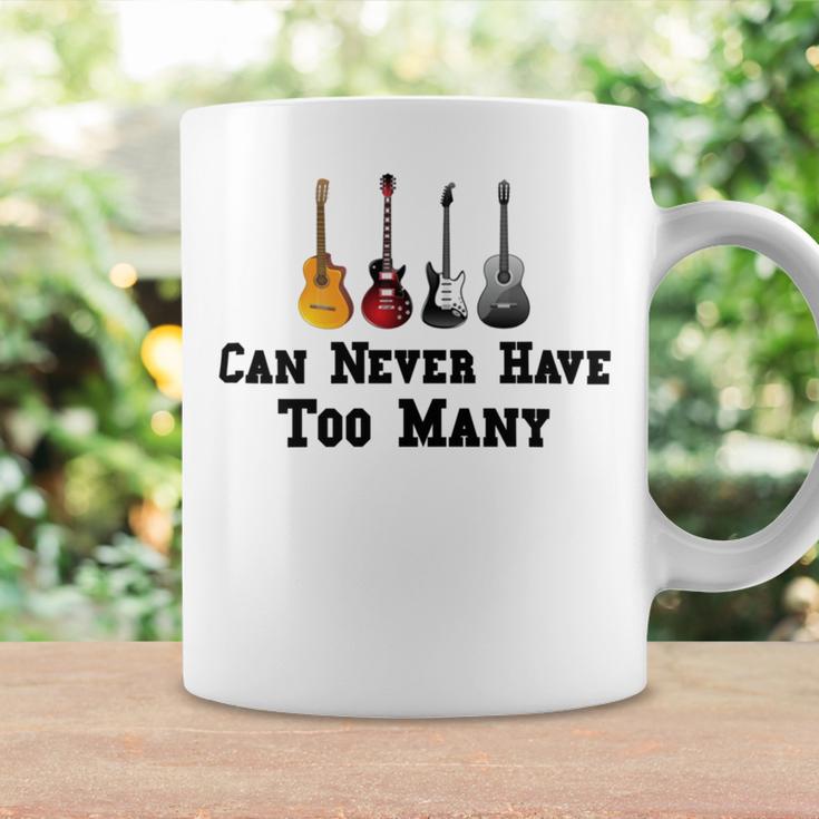 Funny Guitar Gift Funny Guitarist Gift Can Never Have Too Many Funny Gift For Guitarist Coffee Mug Gifts ideas