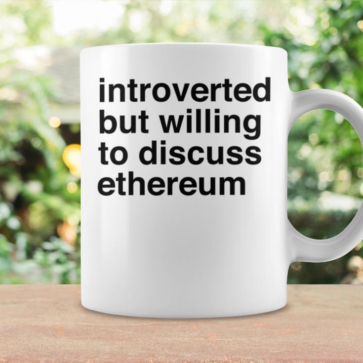 Funny Introverted Ethereum Gift Coffee Mug Gifts ideas