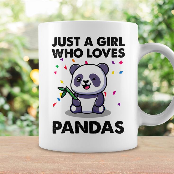 Funny Just A Girl Who Loves Pandas 651 Shirt Coffee Mug Gifts ideas