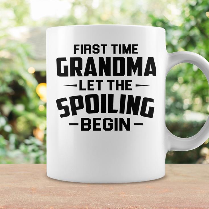 Grandma Let The Spoiling Begin Gift First Time Grandma Coffee Mug Gifts ideas