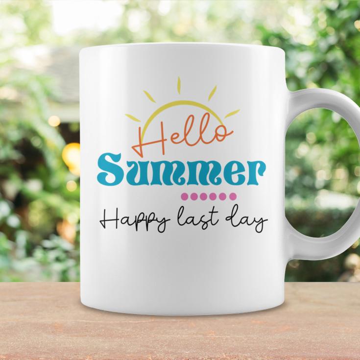 Happy Last Day Hello Summer Teachers Gifts Teacher Lover Summer Gift V2 Coffee Mug Gifts ideas