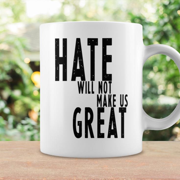 Hate Will Not Make Us Great Resist Anti Donald Trump Coffee Mug Gifts ideas