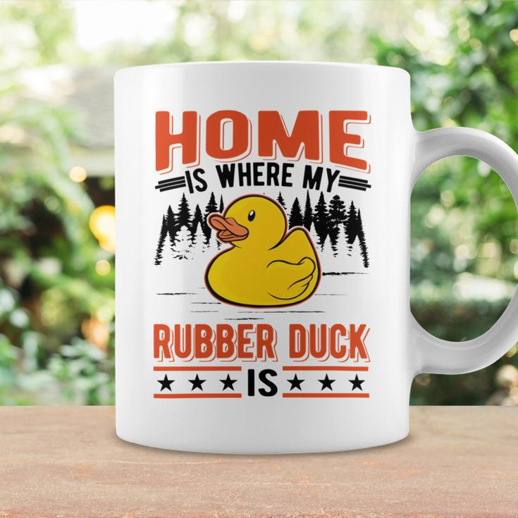 Home Is Where My Rubber Duck Coffee Mug Gifts ideas