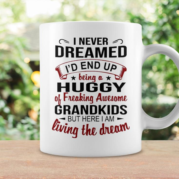 Huggy Grandpa Gift Huggy Of Freaking Awesome Grandkids Coffee Mug Gifts ideas